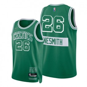 Aaron Nesmith Celtics 2021-22 City Edition Green #26 Jersey Diamond 75th Anniversary