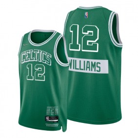 Grant Williams Celtics 2021-22 City Edition Green #12 Jersey Diamond 75th Anniversary