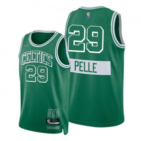 Norvel Pelle Celtics 2021-22 City Edition Green #29 Jersey 75th Diamond