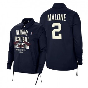 Moses Malone 75th Anniversary Oversized Jacket Navy