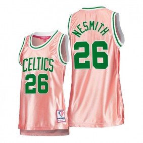 Aaron Nesmith Boston Celtics Rose Gold Jersey 75th Anniversary Pink Women's