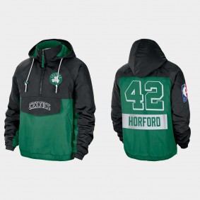 75th Celtics Al Horford Windbreaker Jacket Black Green