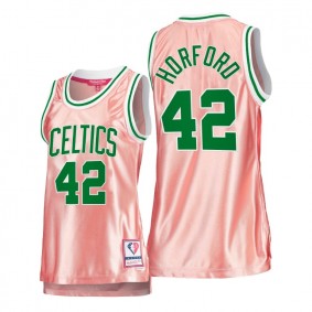 Al Horford Boston Celtics Rose Gold Jersey 75th Anniversary Pink Women's