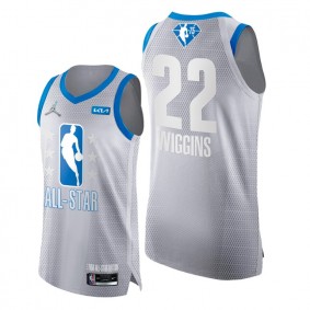 Andrew Wiggins 2022 All-Star Grey Blue NBA 75th Authentic Jersey Warriors #22