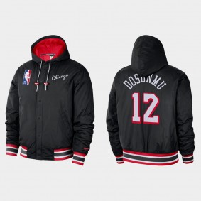 75th Bulls Ayo Dosunmu Courtside Jacket Black