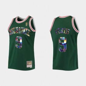 Bucks Bobby Portis 75TH Green HWC Limited Jersey Diamond Edition