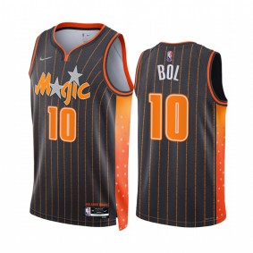 Magic Bol Bol City Edition Black 2022 Jersey 75th Diamond Badge