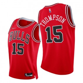 Bulls Ethan Thompson 2021-22 75th Diamond Anniversary Jersey Red