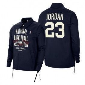 Michael Jordan 75th Anniversary Oversized Jacket Navy