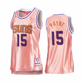 Phoenix Suns Cameron Payne Rose Gold Pink 75th Anniversary Women's Jersey #15