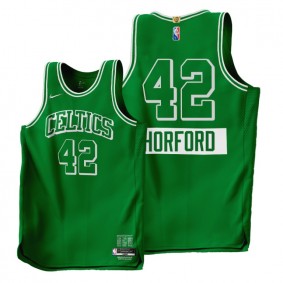 Al Horford Boston Celtics 2021-22 City Edition #42 Green Jersey 75th Season Authentic