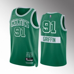 Boston Celtics Blake Griffin #91 Green City Edition Jersey 75th Diamond Badge
