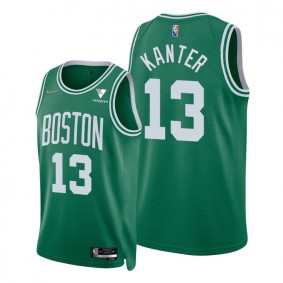 Enes Kanter 2021-22 Celtics 75th Anniversary Jersey - Kelly Green