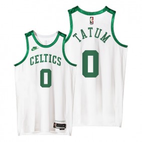 Jayson Tatum Celtics 2021 Classic Edition Jersey White