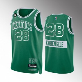 Mfiondu Kabengele Boston Celtics Green City Edition Men Jersey 75th Diamond Badge