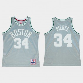 Celtics 75th Anniversary Silver Paul Pierce Jersey Retired Player