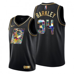 #34 Charles Barkley Phoenix Suns NBA 75th Anniversary Team Black Jersey