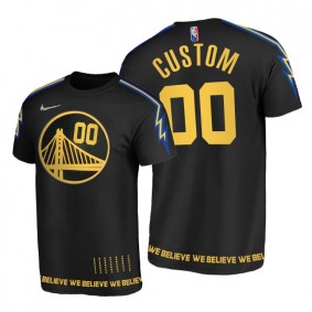 custom Warriors City Edition T-Shirt