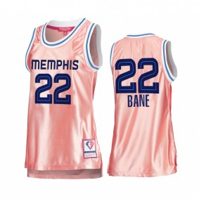 Desmond Bane Memphis Grizzlies Rose Gold Jersey #22 Pink 75th Anniversary Women's Tank