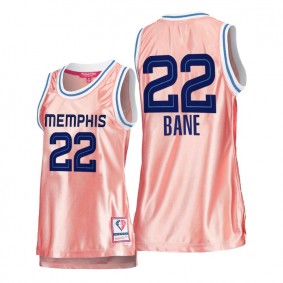 Hot Lady's Memphis Grizzlies #22 Desmond Bane Pink Rose Gold Jersey 75th Anniversary