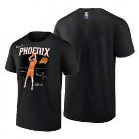 Suns Devin Booker Highlights Dunking NBA75th Diamond Black T-Shirt