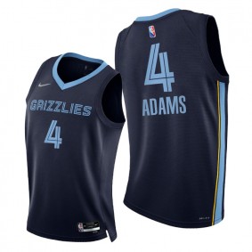 Grizzlies Steven Adams 2021-22 75th Diamond Anniversary Jersey Blue