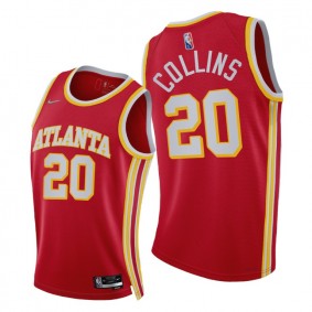 Hawks John Collins 2021-22 Icon Edition Jersey Red