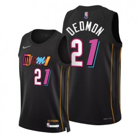 Heat Dewayne Dedmon 2021-22 City Edition Jersey Black