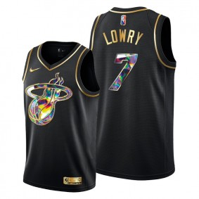 Heat Kyle Lowry 2021-22 Diamond Logo Jersey Black