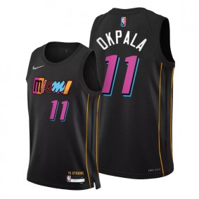 Heat KZ Okpala 2021-22 City Edition Jersey Black