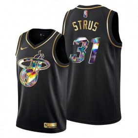 Heat Max Strus 2021-22 Diamond Logo Jersey Black