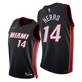 Heat Tyler Herro 2021-22 75th Diamond Anniversary Jersey Black