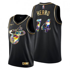 Heat Tyler Herro 2021-22 Diamond Logo Jersey Black