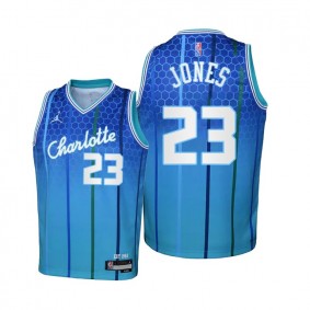 Kai Jones Charlotte Hornets Teal 2021-22 City Edition Jersey - Kids