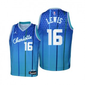 Scottie Lewis Charlotte Hornets Teal 2021-22 City Edition Jersey - Kids