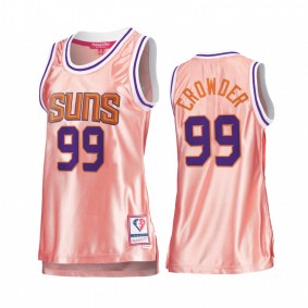 Phoenix Suns Jae Crowder Rose Gold Pink 75th Anniversary Women's Jersey #99