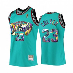 Vancouver Grizzlies Jarrett Culver NBA 75th Anniversary Diamond #23 Teal Retro Jersey