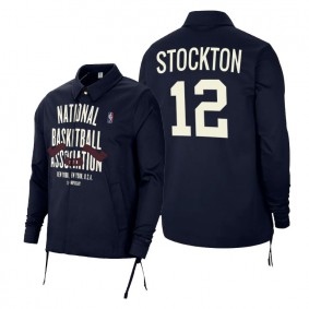 John Stockton 75th Anniversary Oversized Jacket Navy