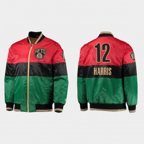 Nets Joe Harris Black History Month BHM Jacket Red