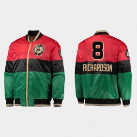 Celtics Josh Richardson 75th Anniversary BHM Jacket Green