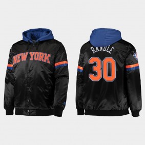 75th knicks Julius Randle Full-Snap Jacket Black