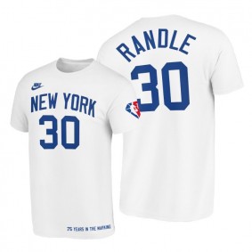 Julius Randle 2021 Knicks Classic Edition T-Shirt White