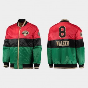 Knicks Kemba Walker 75th Anniversary BHM Jacket Red