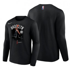 Nets Kevin Durant Highlights Dunking NBA75th Diamond Black T-Shirt