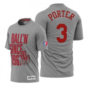 Kevin Porter Jr. Twin Towers Since 1967 Gray Tee