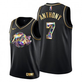 Carmelo Anthony 2021-22 Lakers Diamond Logo Jersey - Black