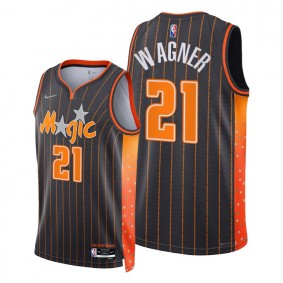 Magic Moritz Wagner 2021-22 City Edition Anthracite Jersey NBA 75th