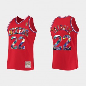 76ers Matisse Thybulle 75TH Red HWC Limited Jersey Diamond Edition