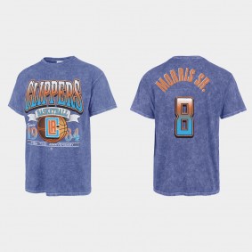 Clippers 75th City Marcus Morris Sr. Mineral Wash T-shirt Royal Vintage Tubular