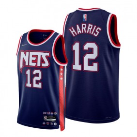 Nets Joe Harris 2021-22 City Edition Jersey Blue